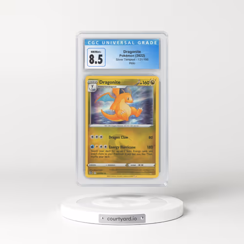 2022 Silver Tempest #131 Dragonite - Holo (CGC 8.5 NM-MT+)