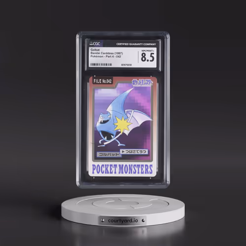 1997 (Pocket Monsters on Bottom) Part 4 #042 Golbat (CGC 8.5 NM-MT+)