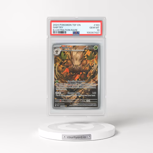 2024 Pokémon Tef EN-Temporal Forces #163 Shiftry - Illustration Rare (PSA 10 GEM MINT)
