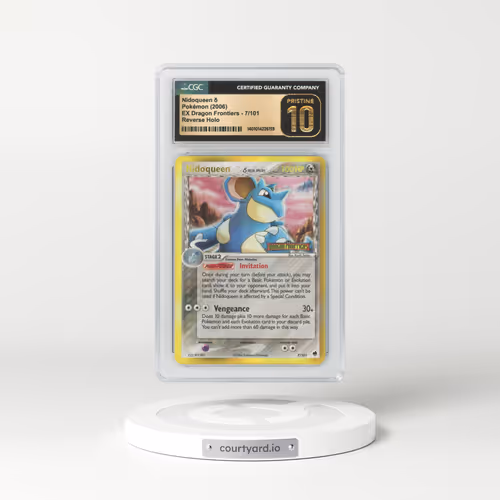 2006 EX Dragon Frontiers #7 Nidoqueen - Holo (CGC 10 PRISTINE)