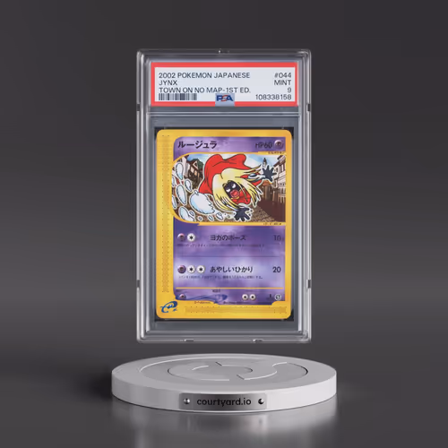 2002 Pokémon the Town on No Map #044 Jynx - 1st Edition (PSA 9 MINT)
