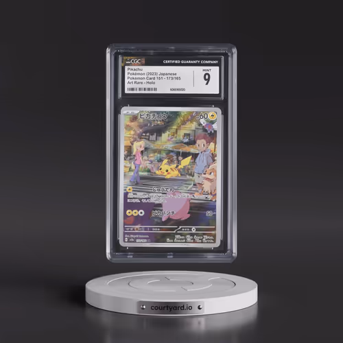 2023 Pokémon Card 151 #173/165 Pikachu - Art Rare Holo (CGC 9 MINT)