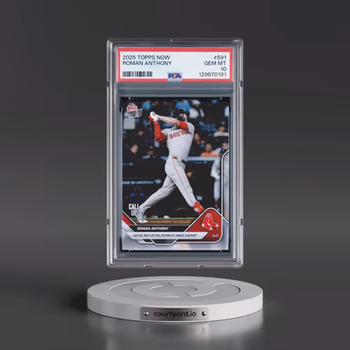 2025 Topps Now #591 Roman Anthony (PSA 10 GEM MINT)