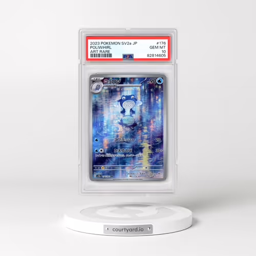 2023 Pokémon Sv2a-Pokemon 151 #176 Poliwhirl - Art Rare (PSA 10 GEM MINT)