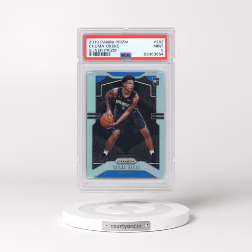 2019 Panini Prizm #262 Chuma Okeke - Silver Prizm (PSA 9 MINT)