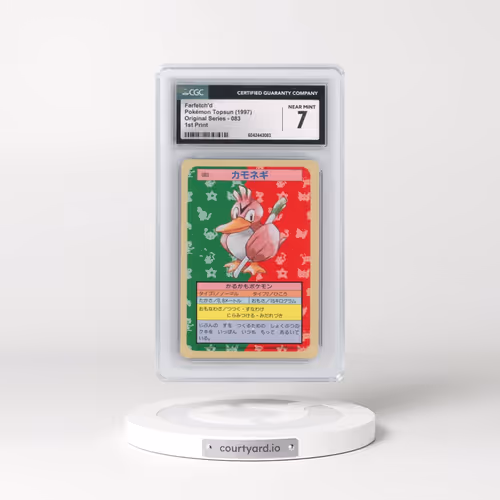 1997 (Only One Pokémon) Original Series #083 Farfetch'd - (Blue Back) 1st Print (CGC 7 NM)