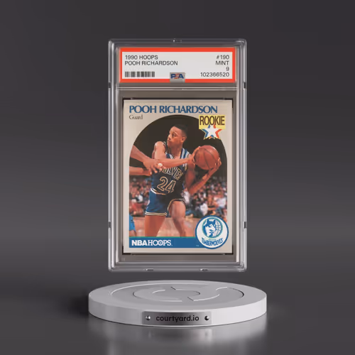1990 Hoops #190 Pooh Richardson (PSA 9 MINT)