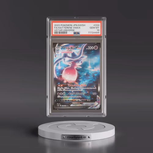 2022 Pokémon Sword & Shield Vstar Universe #224 Hatterene Vmax - Full Art (PSA 10 GEM MINT)