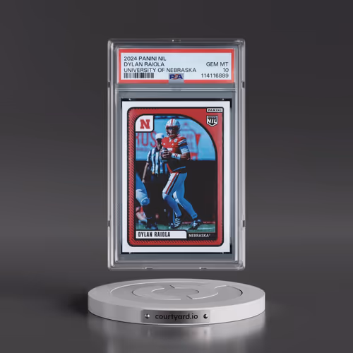 2024 Panini Nil University of Nebraska Dylan Raiola (PSA 10 GEM MINT)