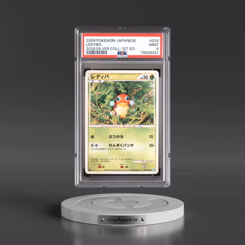 2009 Pokémon Soulsilver Collection #010 Ledyba - 1st Edition (PSA 9 MINT)