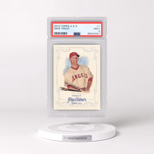 2013 Topps Allen & Ginter #7 Mike Trout (PSA 9 MINT)