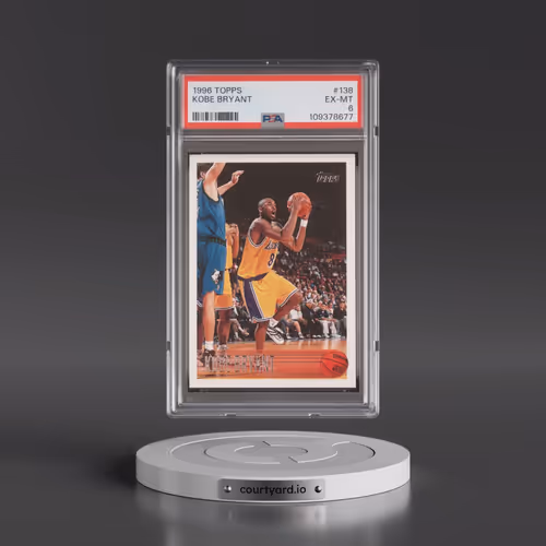 1996 Topps #138 Kobe Bryant (PSA 6 EX-MT)