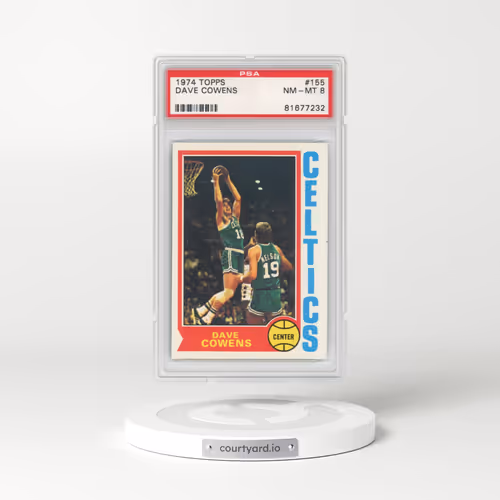 1974 Topps #155 Dave Cowens (PSA 8 NM-MT)