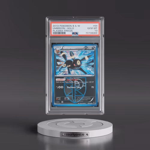 2013 Pokémon Black & White Plasma Freeze #64 Umbreon - Holo (PSA 10 GEM MINT)
