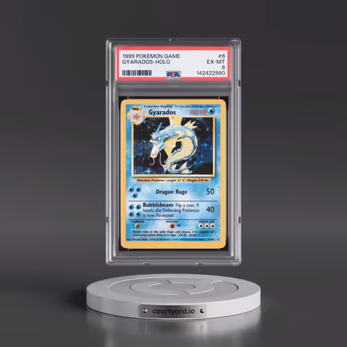 1999 Pokémon Game #6 Gyarados - Holo (PSA 6 EX-MT)