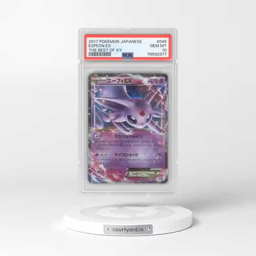 2017 Pokémon the Best of XY #045 Espeon EX - Holo (PSA 10 GEM MINT)