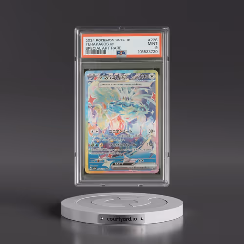 2024 Pokémon Sv8a-Terastal Fest EX #226 Terapagos EX - Holo Special Art Rare (PSA 9 MINT)