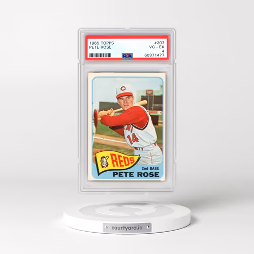 1965 Topps #207 Pete Rose (PSA 4 VG-EX)