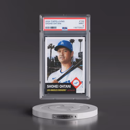 2024 Topps Living #729 Shohei Ohtani (PSA 9 MINT)
