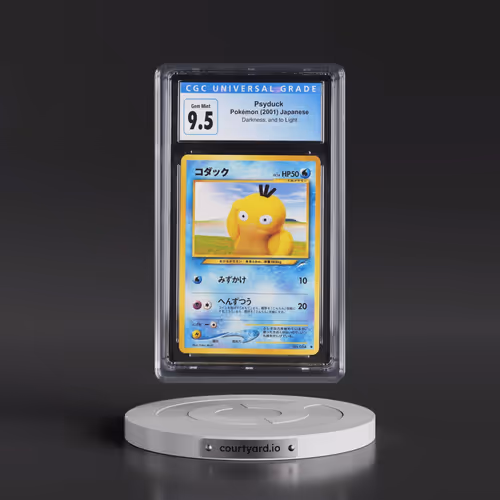 2001 Darkness, and to Light Psyduck (CGC 10 GEM MINT)