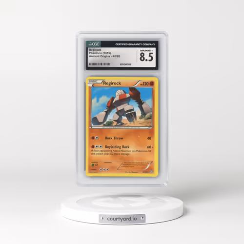 2015 Ancient Origins #40/98 Regirock (CGC 8.5 NM-MT+)