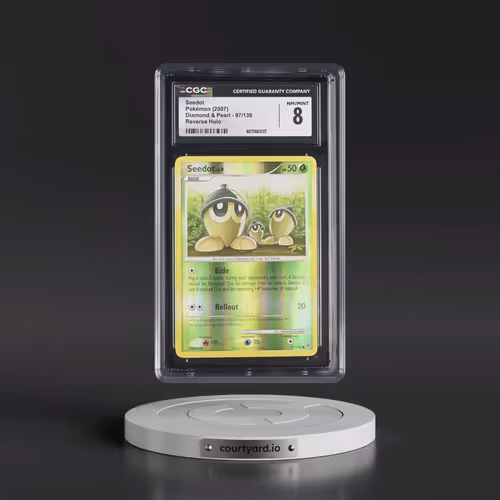 2007 Diamond & Pearl #97/130 Seedot - Reverse Holo (CGC 8 NM-MT)