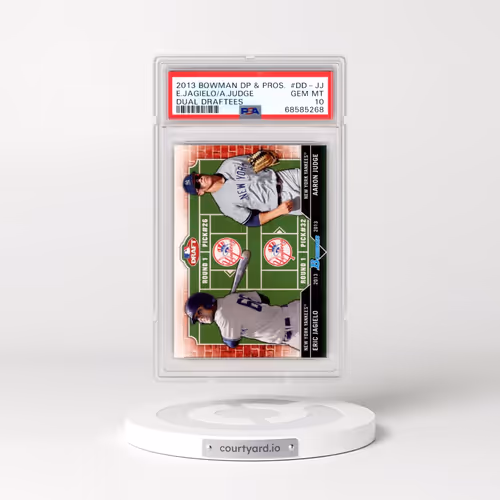 2013 Bowman Draft Picks & Prospects Dual Draftees #DD-JJ Aaron Judge/Eric Jagielo (PSA 10 GEM MINT)