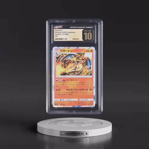 2018 Tag Bolt #013/095 Charizard - Holo (CGC 10 PRISTINE)