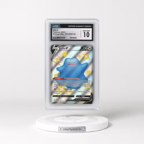 2021 Shining Fates #SV118/SV122 Ditto V - Holo (CGC 10 GEM MINT)