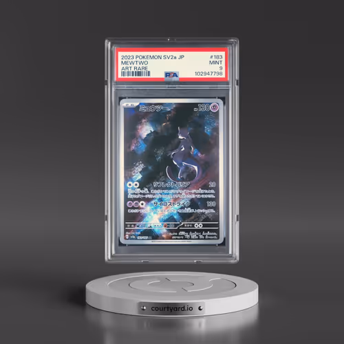 2023 Pokémon Sv2a-Pokemon 151 #183 Mewtwo - Art Rare (PSA 9 MINT)