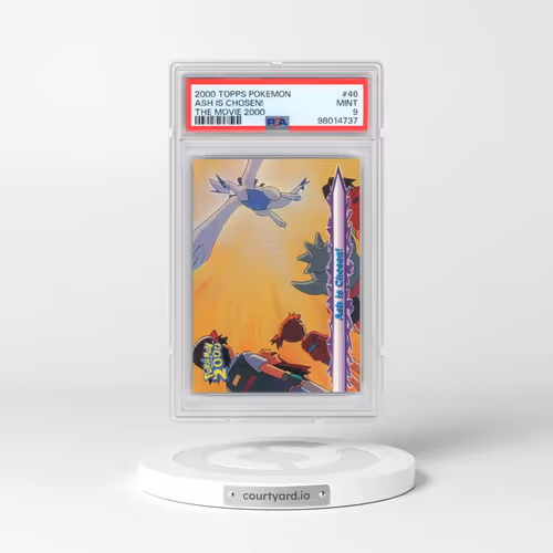 2000 Topps Pokémon the Movie 2000 #46 Ash Is Chosen! (PSA 9 MINT)