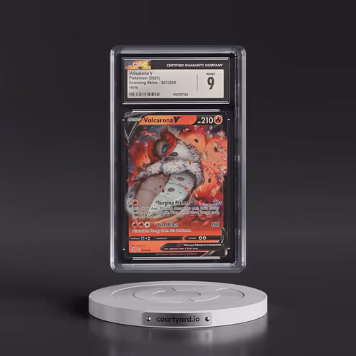 2021 Evolving Skies #021/203 Volcarona V - Holo (CGC 9 MINT)