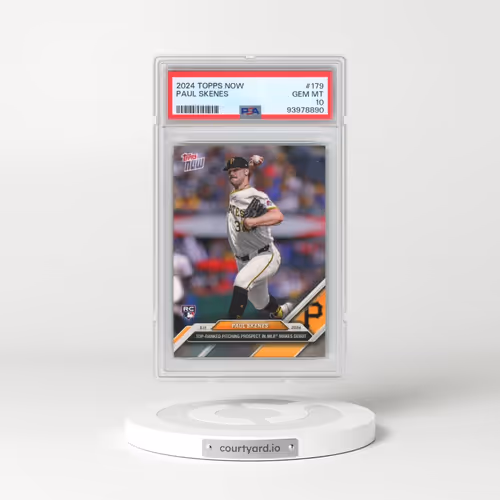 2024 Topps Now #179 Paul Skenes (PSA 10 GEM MINT)