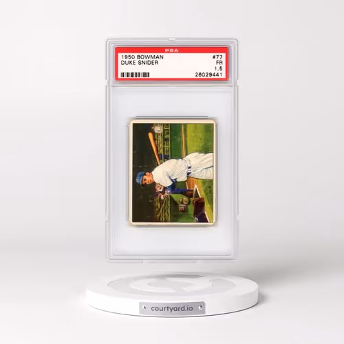 1950 Bowman #77 Duke Snider (PSA 1.5 FR)