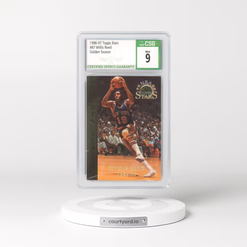 1996 Topps Stars #87 Willis Reed - Golden Season (CSG 9 MINT)