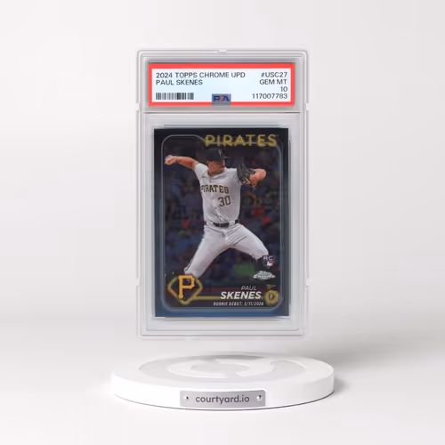 2024 Topps Chrome Update #USC27 Paul Skenes (PSA 10 GEM MINT)