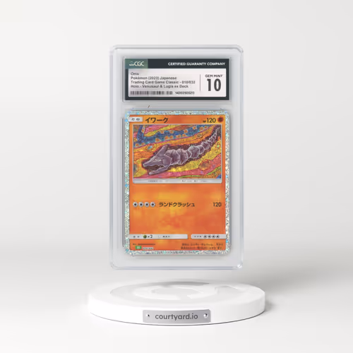 2023 Trading Card Game Classic - CLF, CLL, CLK #010/032 Onix - Holo Venusaur & Lugia ex Deck - CLF (CGC 10 GEM MINT)