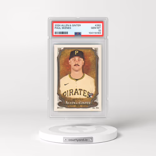 2024 Topps Allen & Ginter #282 Paul Skenes (PSA 10 GEM MINT)