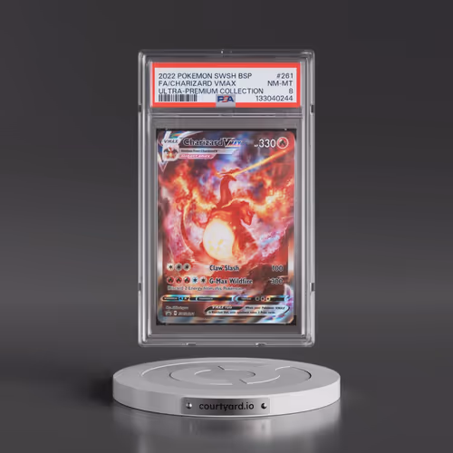 2022 Pokémon Swsh Black Star Promo #261 Charizard Vmax - Full Art Sword & Shield Ultra-Premium Colle