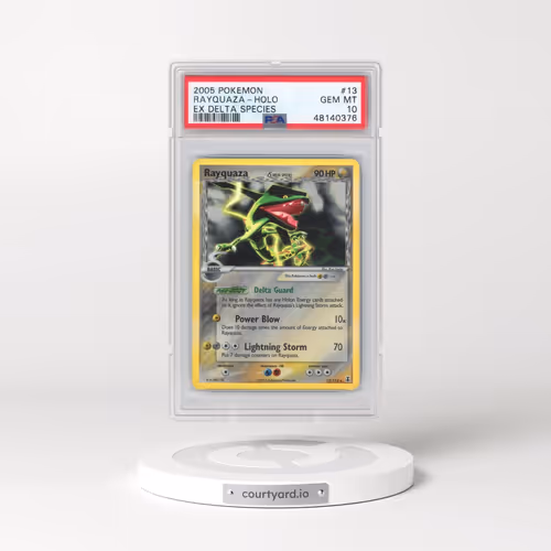2005 Pokémon EX Delta Species #13 Rayquaza - Holo (PSA 10 GEM MINT)