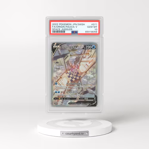 2022 Space Juggler #071 Origin Forme Palkia V - Holo (PSA 10 GEM MINT)
