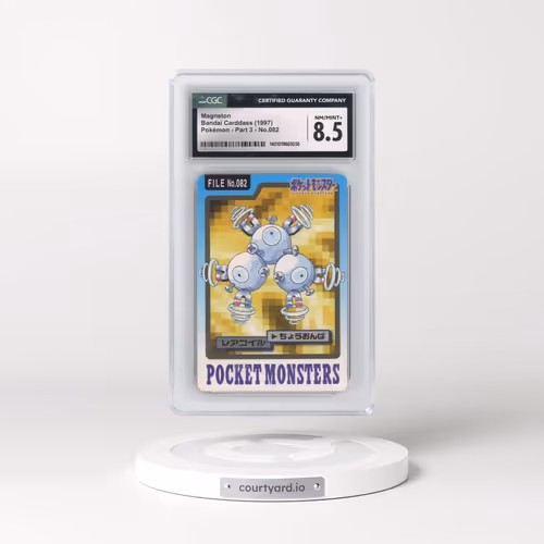 1997 (Pocket Monsters on Bottom) Part 3 #082 Magneton (CGC 8.5 NM-MT+)