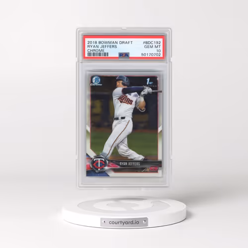 2018 Bowman Draft #BDC192 Ryan Jeffers - Chrome (PSA 10 GEM MINT)