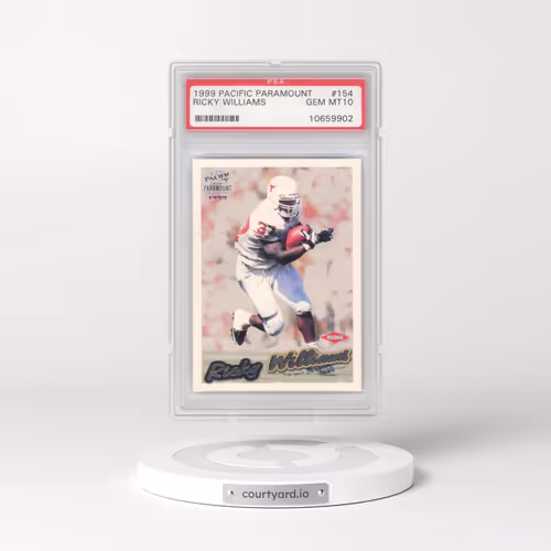 1999 Pacific Paramount #154 Ricky Williams (PSA 10 GEM MINT)
