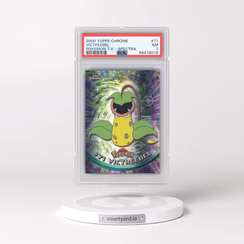 2000 Topps Chrome Pokémon T.V. #71 Victreebel - Spectra (PSA 7 NM)
