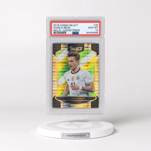 2016 Panini Select #30 Marco Reus - Multi-Color Prizm (PSA 10 GEM MINT)