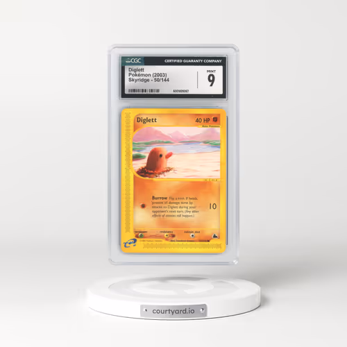 2003 Skyridge #50/144 Diglett (CGC 9 MINT)