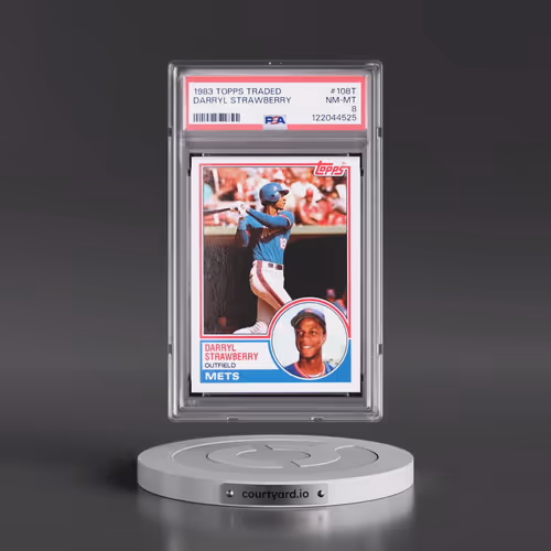 1983 Topps Traded #108T Darryl Strawberry (PSA 8 NM-MT)