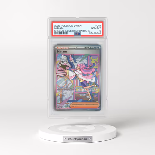 2023 Pokémon Svi EN-Scarlet & Violet #251 Miriam - Special Illustration Rare (PSA 10 GEM MINT)