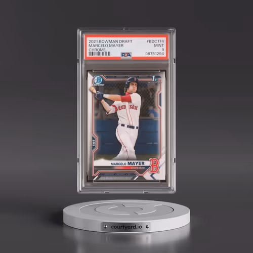 2021 Bowman Draft #BDC174 Marcelo Mayer - Chrome (PSA 9 MINT)
